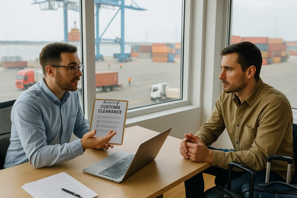 Process Customs Clearance