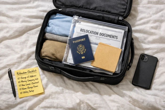relocation paperwork checklist