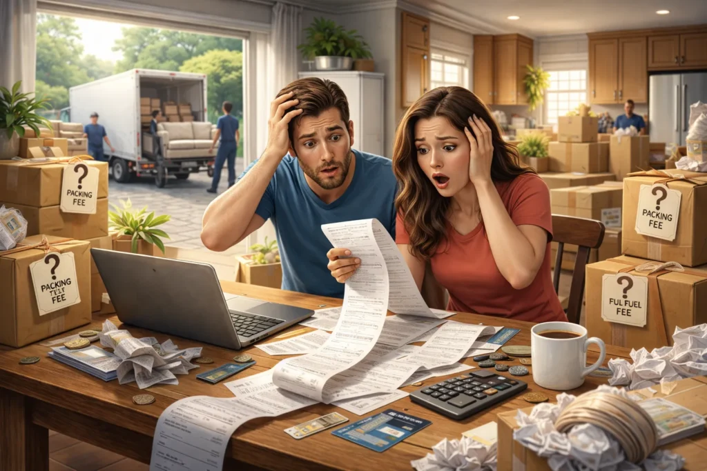 Overwhelmed by the moving cost