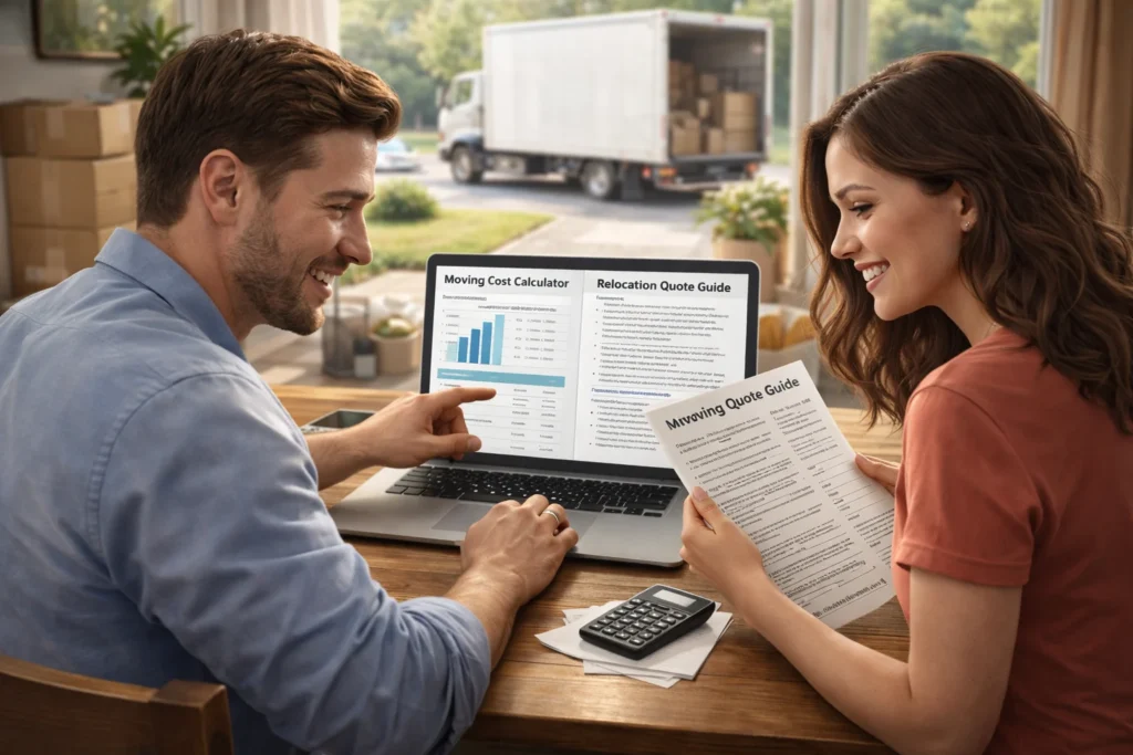 Calculating relocation cost